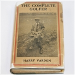 Harry Vardon Signed with Long Inscription 'The Complete Golfer' Book JSA ALOA