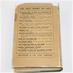 Harry Vardon Signed with Long Inscription 'The Complete Golfer' Book JSA ALOA