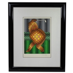 Ltd Ed Victor Vasarely Serigraph 1989 Golfer Art Piece #230/300 - Signed