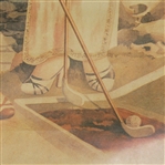Undated Vintage Japanese Art Print- Unique