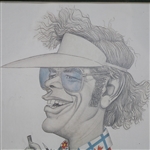 Four Signed Ltd Ed Caricatures - 1992 Grand Slam Winners - Couples, Kite, Faldo, & Price JSA ALOA