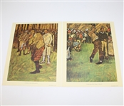 1966 'The History of Golf' with 8 Original Lithographs