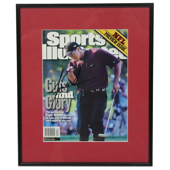 Tiger Woods Signed August 28, 2000 Sports Illustrated - No Address Label JSA ALOA