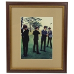 The Beatles Foursome Golfing Photo - Framed