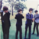 The Beatles Foursome Golfing Photo - Framed