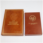 Lot of Two Books - 1983 US Open Rules Committee Oakmont CC & 1986 US Amateur Rules
