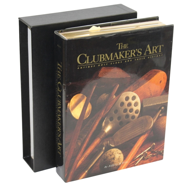 Jeff Ellis Signed The Clubmakers Art - Antique Golf Clubs & Their History Ltd Ed #109