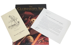 Jeff Ellis' Signed 'The Clubmaker's Art - Antique Golf Clubs & Their History' Ltd Ed #109