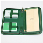 Augusta National Golf Club Complete Bridge Set - Original Mint Condition Box & Compliments Card