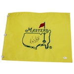 Ray Floyd Signed Masters Undated Embroidered Flag JSA #N52332