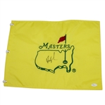 Fred Couples Signed Masters Undated Embroidered Flag JSA #P37991
