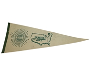 1974 Masters Tournament Commemorative Winners Pennant