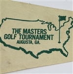 1974 Masters Tournament Commemorative 'Winners' Pennant