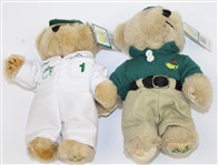Lot of Eight Masters Commemorative Bears - 2003-2010