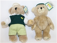 Lot of Eight Masters Commemorative Bears - 2003-2010