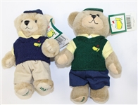Lot of Eight Masters Commemorative Bears - 2003-2010
