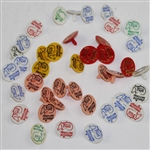 Assorted Classic Augusta National Pencils and 40 Ball Markers