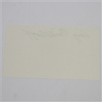 Cary Middlecoff Signed Index Card JSA ALOA