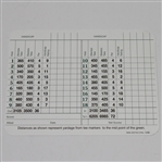 Donald Trump Signed Augusta National Scorecard JSA ALOA