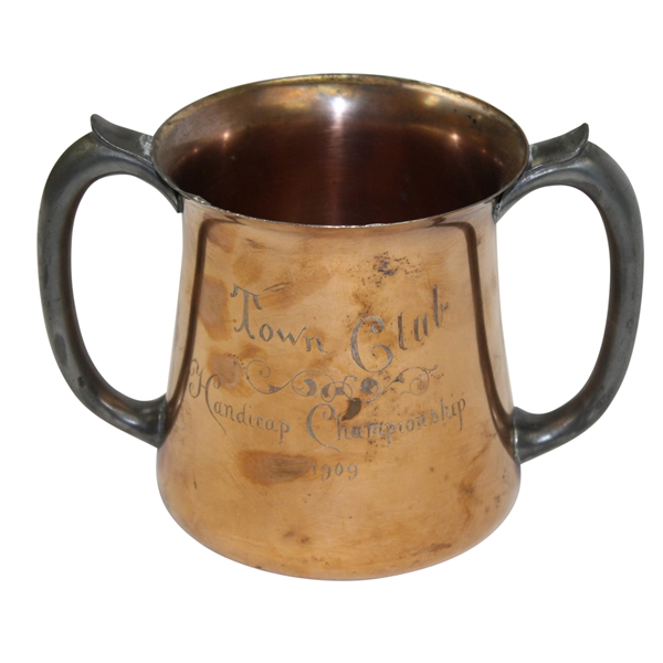 1909 Town Club Handicap Championship Trophy