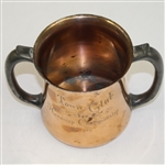 1909 Town Club Handicap Championship Trophy