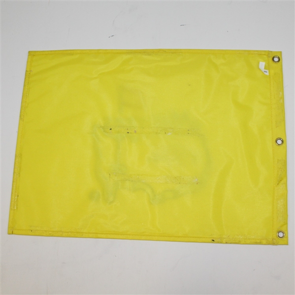 Nick Faldo Signed Masters Undated Embroidered Flag JSA #Y98532