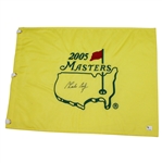 Charles Coody Signed 2005 Masters Embroidered Flag JSA #Y98530