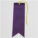 1927 Western Amateur at Seattle Golf Club Member Ribbon - Bon Stein Winner