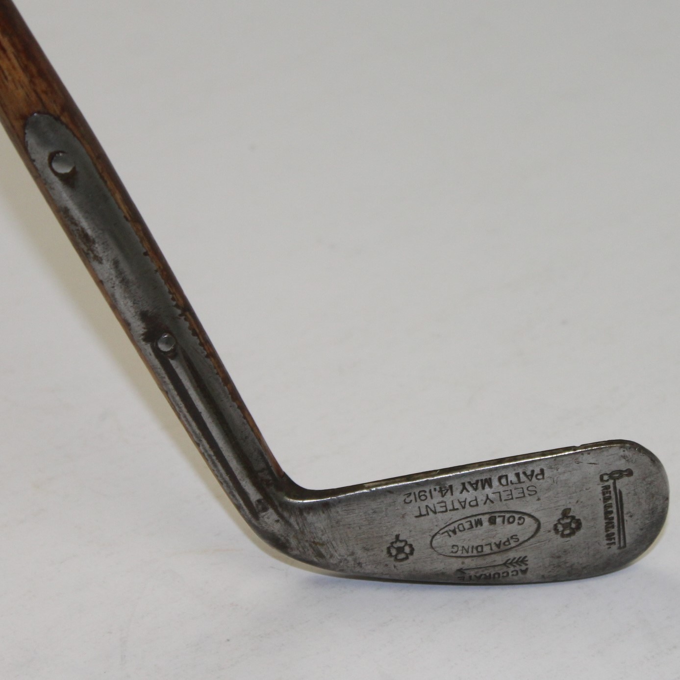 Lot Detail - Spalding Gold Medal Seely Patent 1912 Mid-Iron