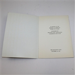 1967 Ryder Cup at Champions GC Dinner Menu