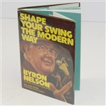 Byron Nelson Signed Book 'Shape Your Swing the Modern Way' JSA ALOA
