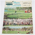 Four Arnold Palmer Winning Tournament Programs - Two from 1963 and 1966