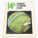 Four Arnold Palmer Winning Tournament Programs - Two from 1963 and 1966