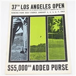 Four Arnold Palmer Winning Tournament Programs - Two from 1963 and 1966