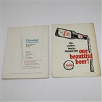 Four Arnold Palmer Winning Tournament Programs - Two from 1963 and 1966