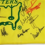 MASTERS CHAMPS FLAG - Undated Signed by 29 Champions PSA/DNA #P12176