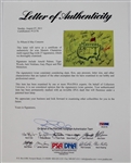 MASTERS CHAMPS FLAG - Undated Signed by 29 Champions PSA/DNA #P12176