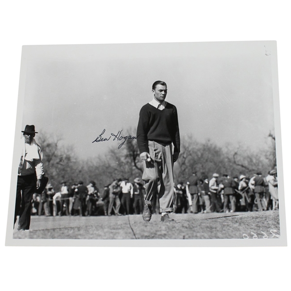 Ben Hogan Signed 8x10 Black and White Photo JSA #Y87496