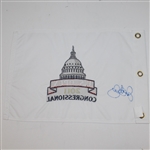 Rory McIlroy Signed 2011 US Open at Congressional Embroidered Flag JSA ALOA
