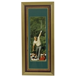 Jack Nicklaus Signed Masters Raised Putter Photo - Framed JSA ALOA
