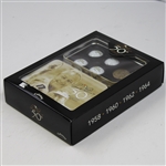 Arnold Palmer Commemorative '50th Masters Appearance' Balls and Medal Set