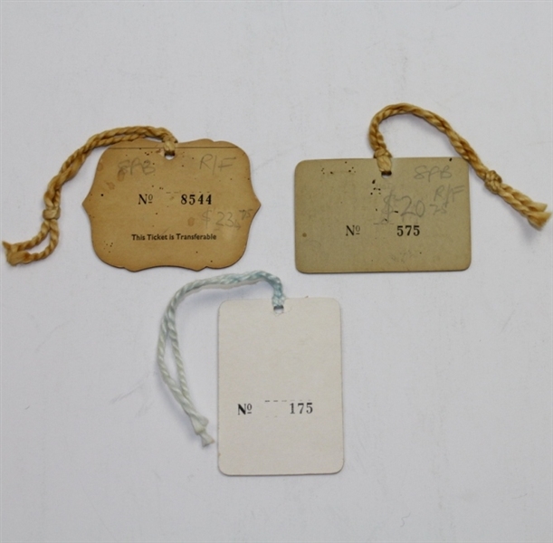1973, 1974, and 1975 OPEN Championship Tickets - Watson, Player, and Weiskopf