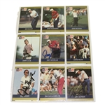 Lot of Ninety-Six 1991 Pro-Set Signed Golf Cards JSA COA