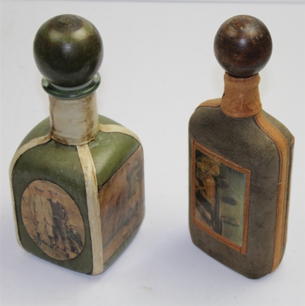 Pair of Two Wine Vintage Decanters