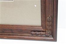 Old Tom Morris 80th Birthday Photo in Nasty Bunker - Framed