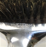 The KIT Brush Depicting Golf Scene with Initials 'EJD' - Has Removable Comb