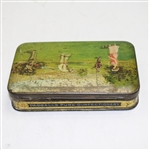 Vintage Pascall's Pure Confectionery Ton with Golf Scene - Purity/Sweetness Trade Mark