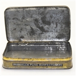 Vintage Pascall's Pure Confectionery Ton with Golf Scene - Purity/Sweetness Trade Mark