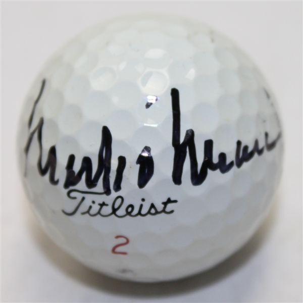 Mark O'Meara Signed Golf Ball JSA COA