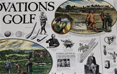 'Innovations In Golf' Educational Poster by Hunter Irrigation Innovators 
